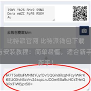 比特派官网 比特派钱包下载与安装教程：简单易懂，适合新手！