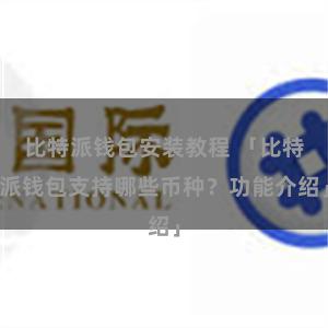 比特派钱包安装教程 「比特派钱包支持哪些币种？功能介绍」