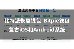 比特派恢复钱包  Bitpie钱包复古iOS和Android系统