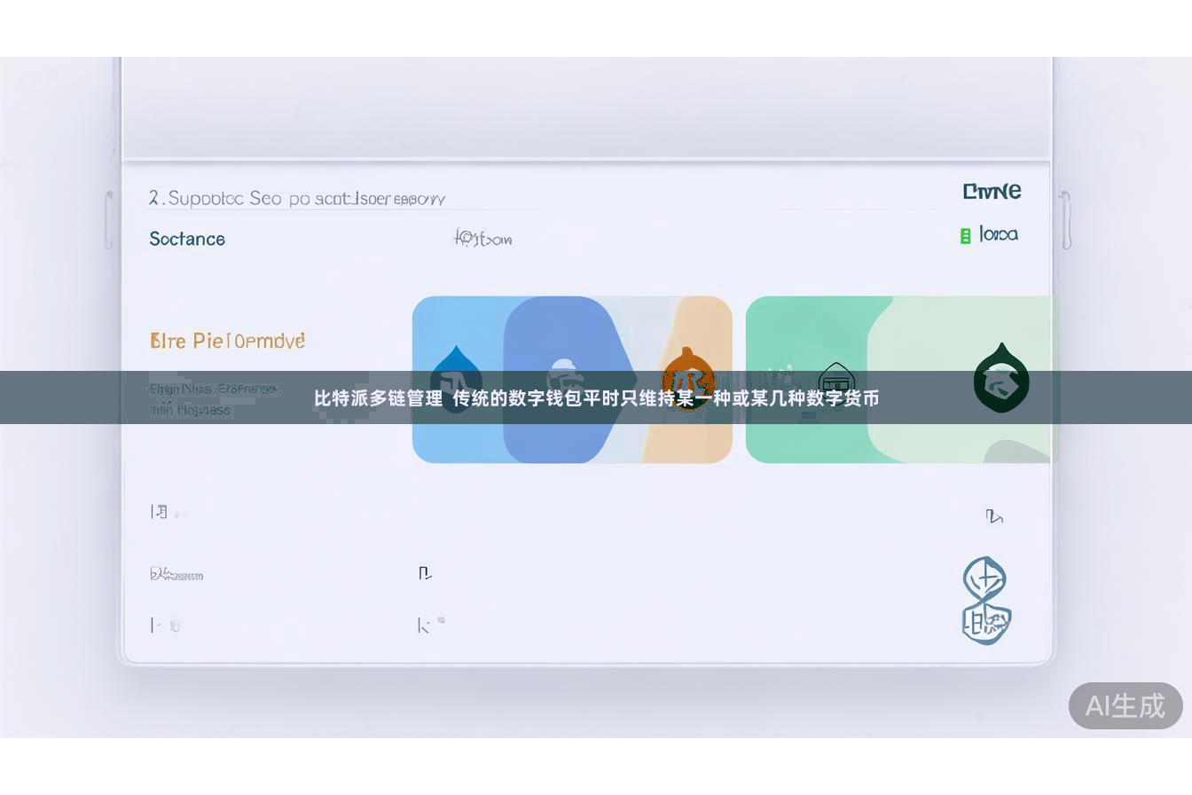 比特派多链管理  传统的数字钱包平时只维持某一种或某几种数字货币